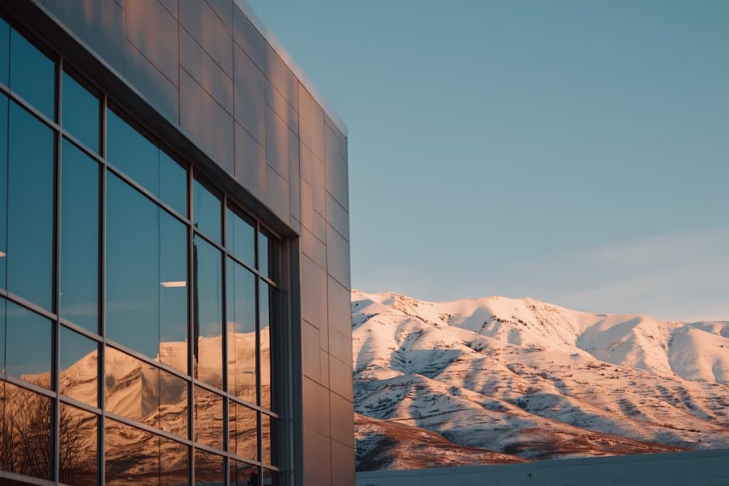 Modern office building in Utah