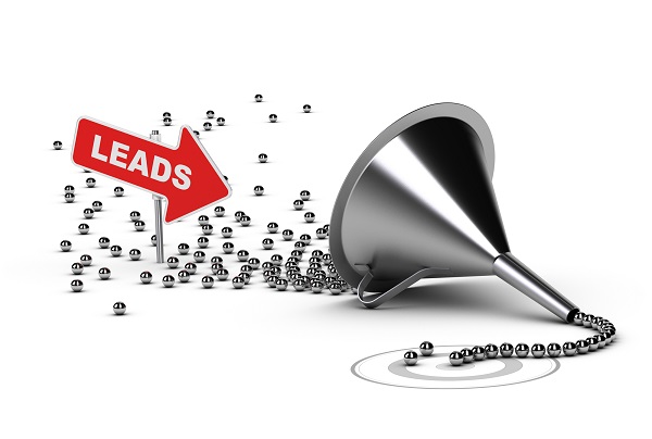 Sales funnel lead capture