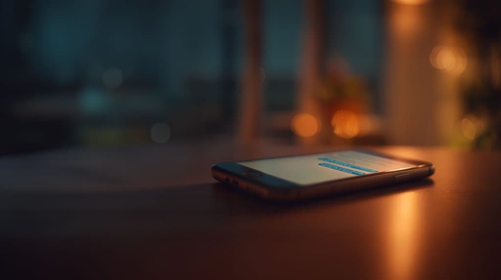 Sales professional managing AI-powered SMS conversations